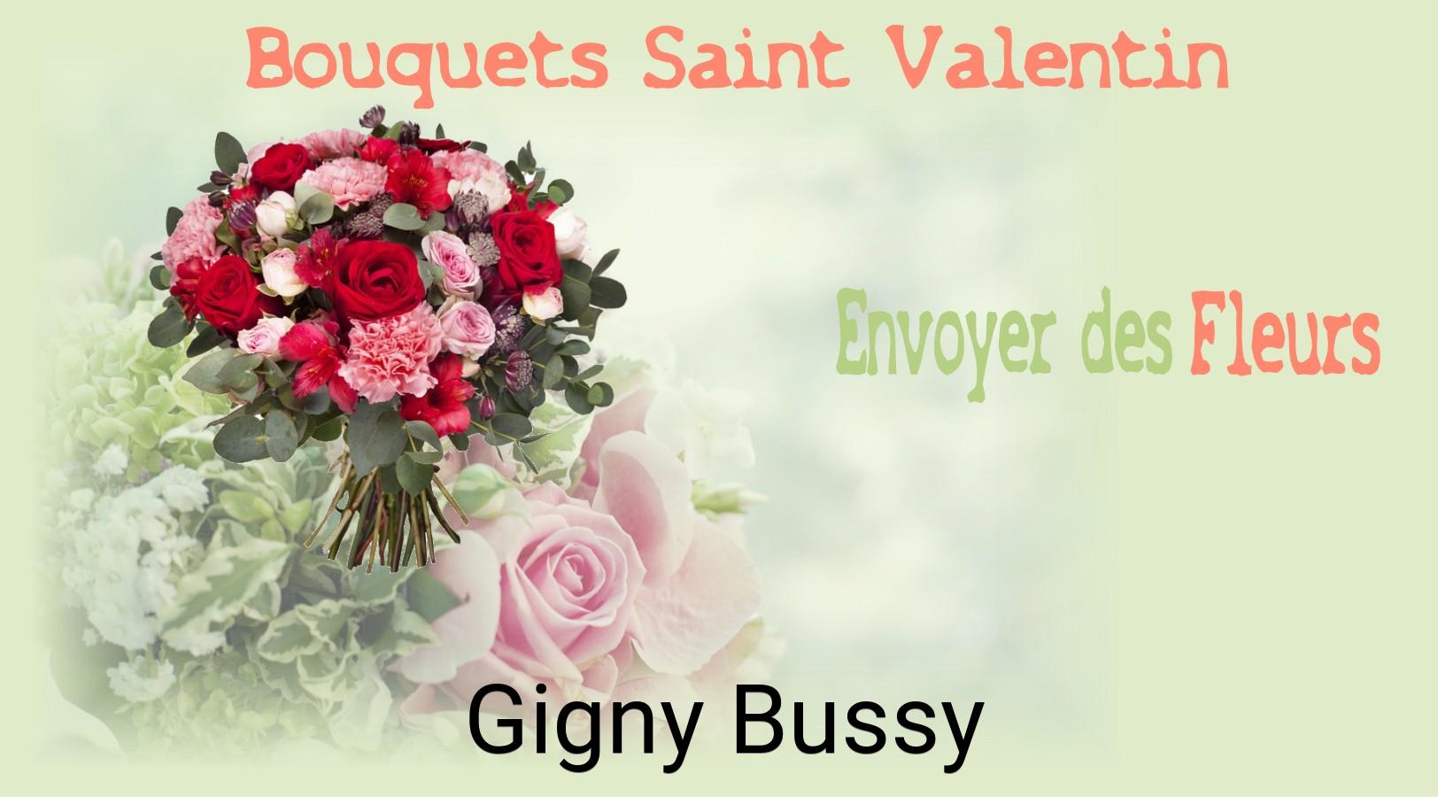 Roses de Saint-Valentin livrées à Gigny-Bussy